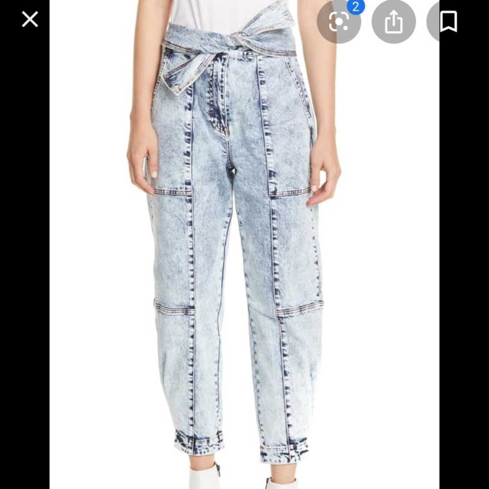 Ulla Johnson Storm Jean in Acid